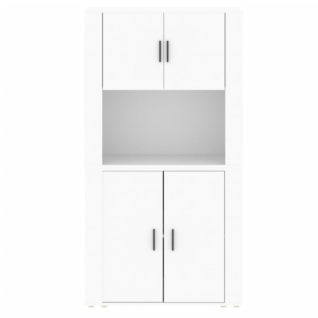 Highboard Weiss Holzwerkstoff